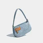 Denim Shoulder Purse