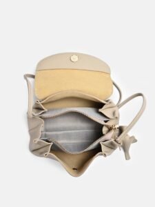 Compact Leather Travel Crossbody Bag - Image 5