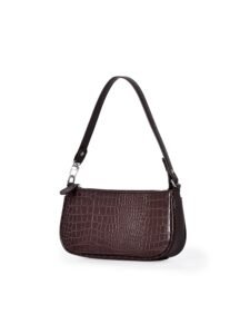 Crocodile Pattern Mini Shoulder Purse