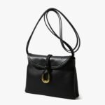 Designer-Style Lambskin Underarm Bag