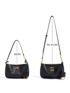 Genuine Leather Small Shoulder Purse - Image 10