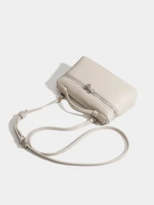 Mini Genuine Leather Crossbody Bag - Image 4
