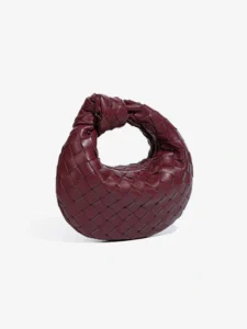 Mini Woven Handle Purse - Image 2