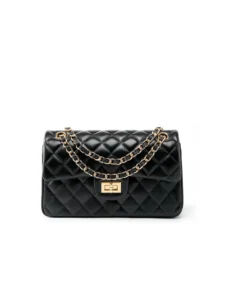 Quilted Leather Crossbody Bag