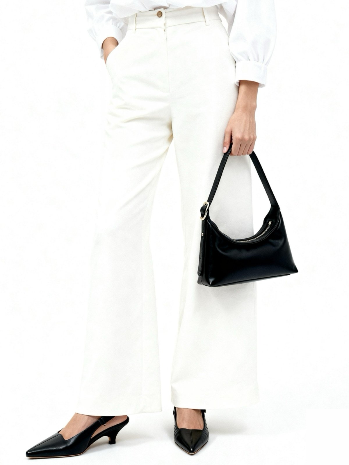 Small Crescent Shoulder Bag