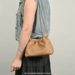 Genuine Leather Cloud Bag