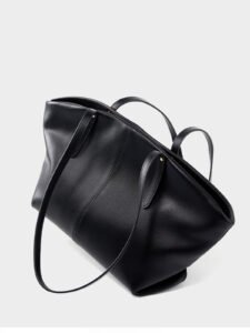 Genuine leather large capacity tote bag - Image 3