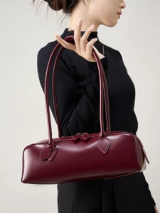 Genuine leather underarm bag - Image 4