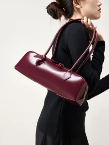 Genuine leather underarm bag - Image 6