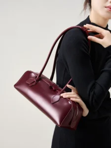 Genuine leather underarm bag by RosCelesty